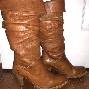 Frye slouchy boots